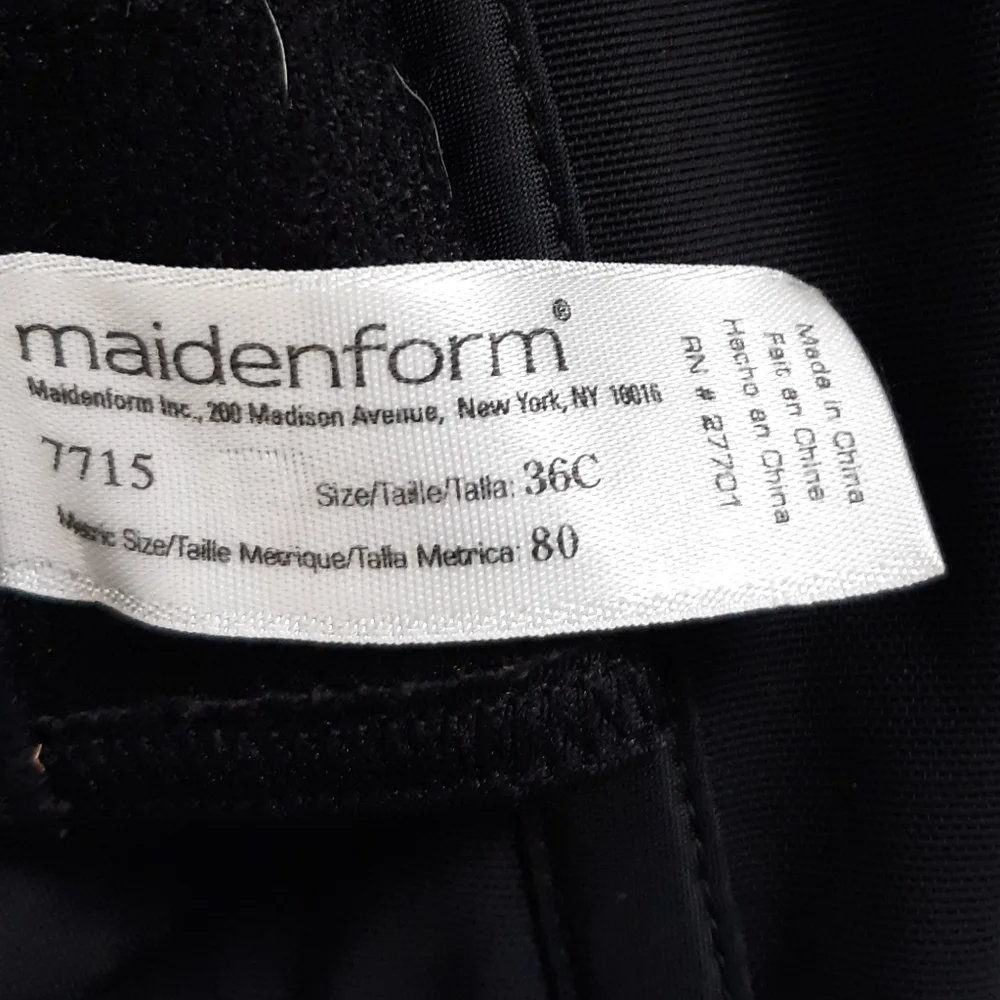 Maidenform Strapless Bustier 36C